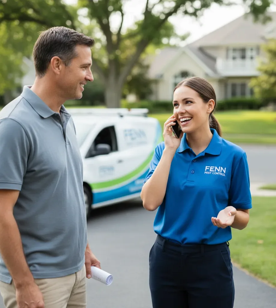 Fenn Pest Control customer support in Glassport
